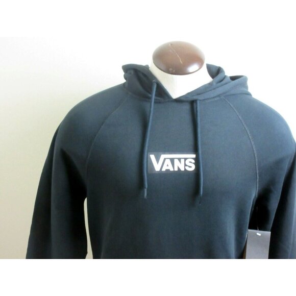 COPY - Vans Men's Versa Standard Water Resistant PO Hoodie Sweatshirt Black Whi… - Picture 2 of 5